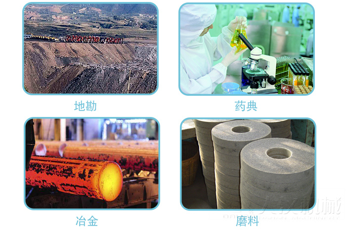 適用行業:地堪，冶金，藥典,磨料
